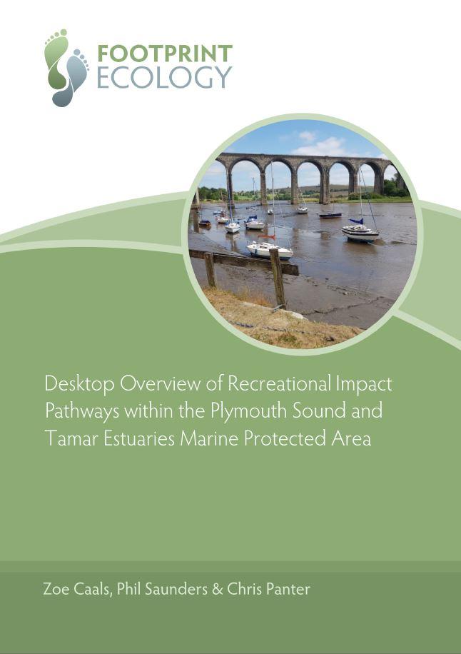 Plymouth sound and estuaries recreational desktop overview front cover